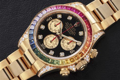 rainbow sapphire rolex daytona|rolex daytona rainbow 2022 price.